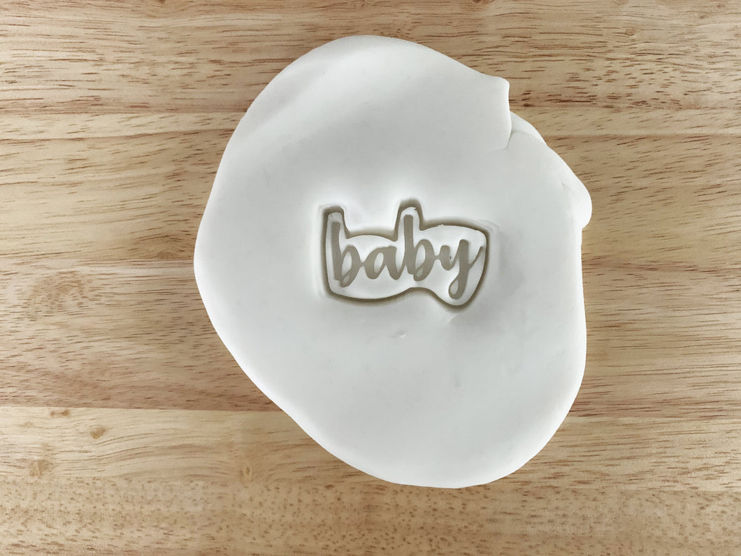 Baby Text Cookie Cutter