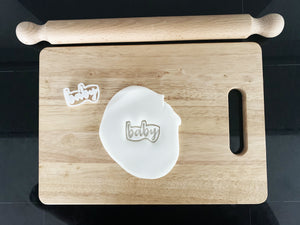 Baby Text Cookie Cutter