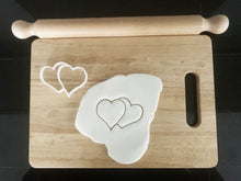 Load image into Gallery viewer, Double Heart Cookie Cutter