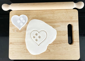 Heart Paw Cookie Cutter