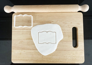 Open Book Cookie Cutter