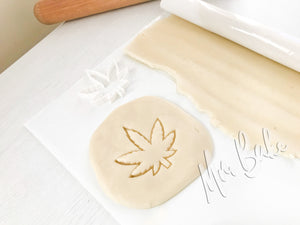 Canabis Hemp Leaf 2 Cookie Cutter