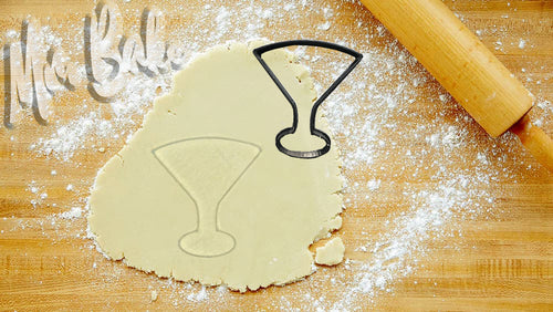 Martini Glass Cookie Cutter